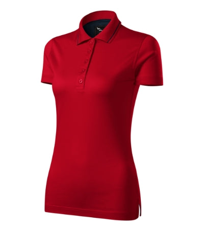 MALFINI Premium GRAND Women's polo shirt in formula red - promotional clothing printed with your company logo