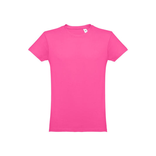THC LUANDA 3XL promotional t-shirt in pink with custom logo branding