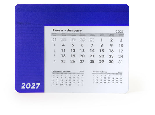 Stamina SERBAL Rectangular mouse pad in royal blue - promotional merchandise printed with your company logo