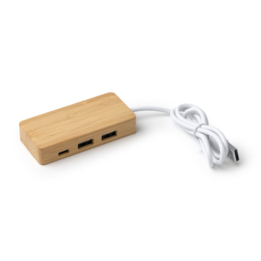 Stamina NEPTUNE Bamboo USB flash drive in wood - promotional merchandise printed with your company logo