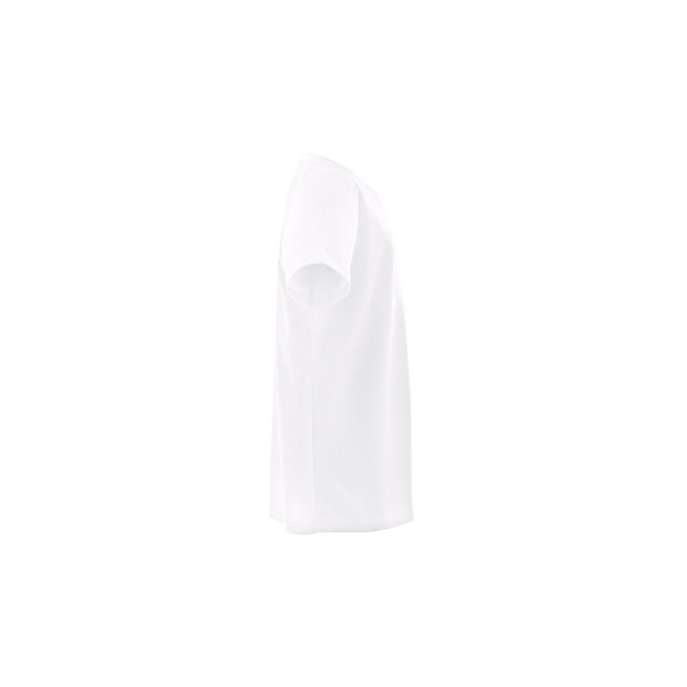 THC MOVE KIDS WH promotional kids' garment in white (detail view) with custom logo branding