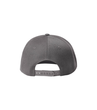 MALFINI RAP 6P Unisex cap in antique silver - promotional clothing printed with your company logo