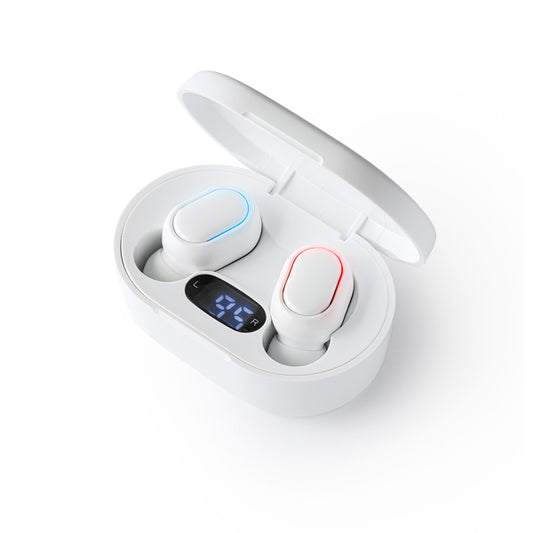 Stamina FUNK Plastic headset in white - promotional merchandise printed with your company logo