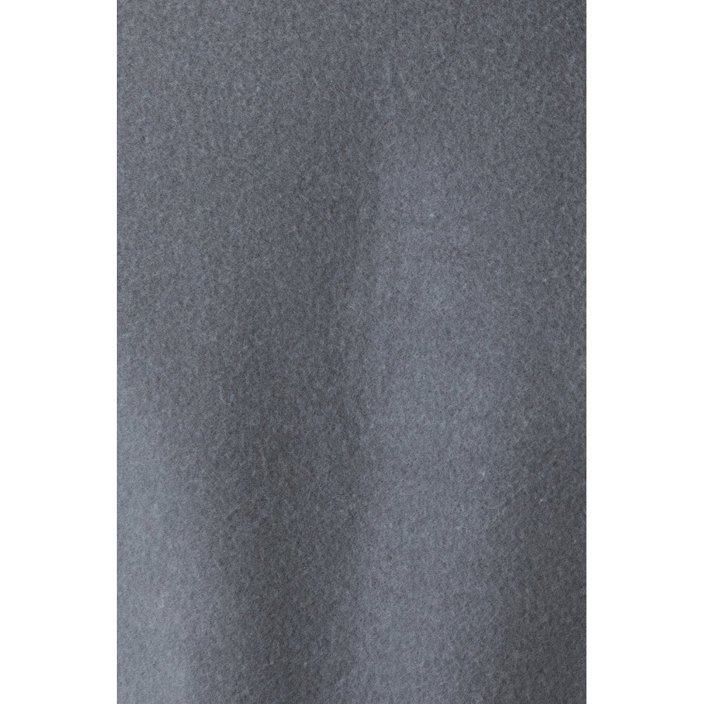 VL SVAROG promotional sweatshirt in grey / orange (detail view) with custom logo branding