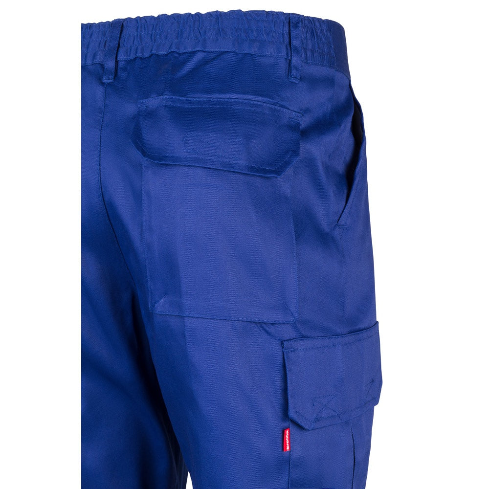 VL MABON promotional workwear garment in royal blue with custom logo branding