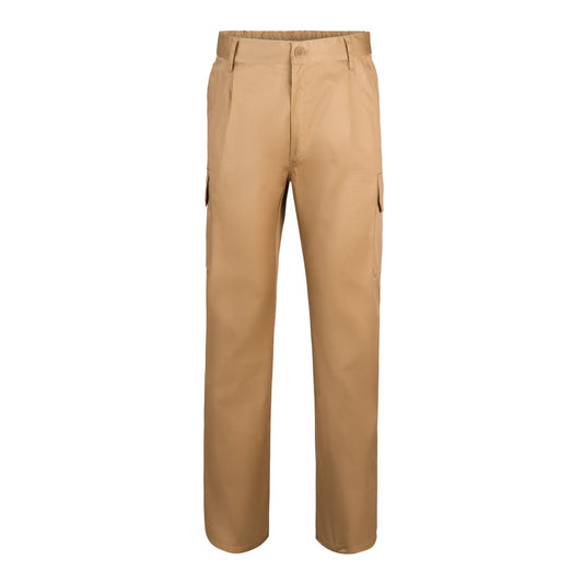 VL MABON promotional workwear garment in natural with custom logo branding