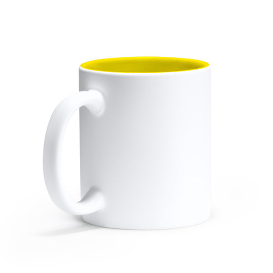 Stamina ROIBO Ceramic mug 350 ml in yellow - promotional merchandise printed with your company logo