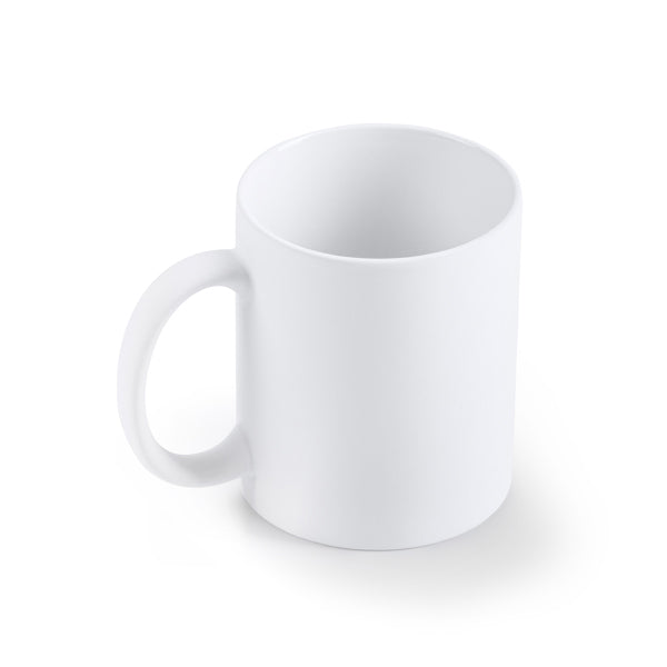 Stamina RAMBU Ceramic mug 350 ml in white - promotional merchandise printed with your company logo