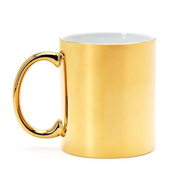 Stamina ZALA 350ml ceramic mug 350 ml in silver - promotional merchandise printed with your company logo