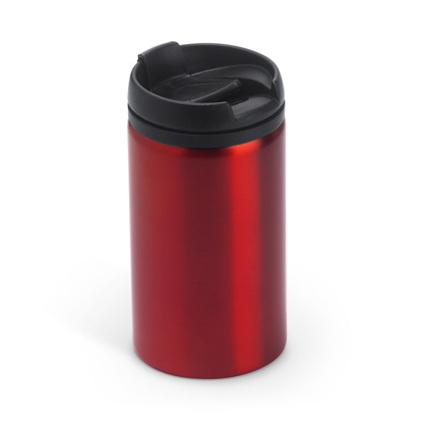 Stamina MILU Stainless steel mug 290 ml in white - promotional merchandise printed with your company logo