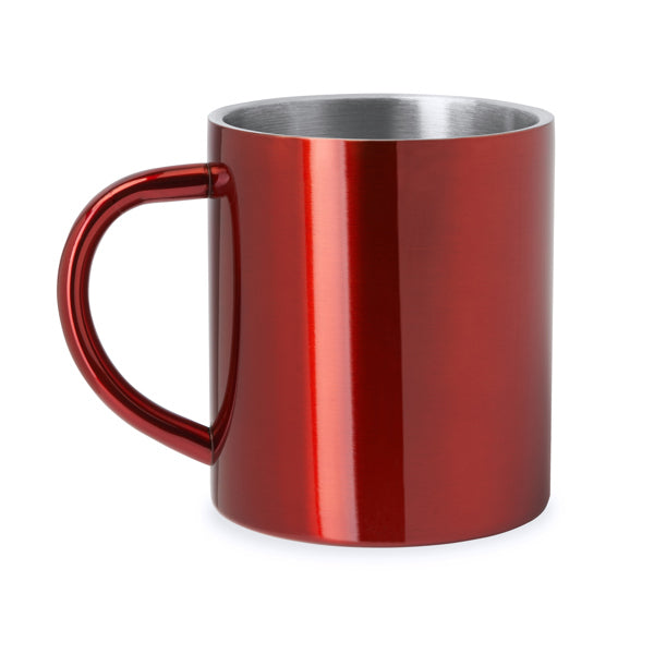 Stamina KIWAN Stainless steel thermal cup 290 ml in black - promotional merchandise printed with your company logo