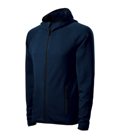 MALFINI DIRECT Men's stretch fleece in navy blue - promotional clothing printed with your company logo