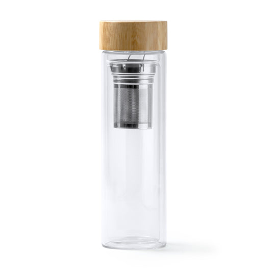Stamina SAOKO Thermal bottle 450 ml in transparent - promotional merchandise printed with your company logo