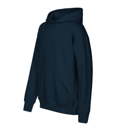 MALFINI CHILL Kids' sweatshirt in navy blue - promotional clothing printed with your company logo