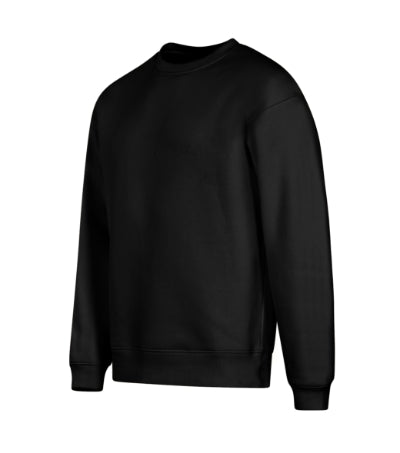 MALFINI VIBE CREW Unisex sweatshirt in black - promotional clothing printed with your company logo