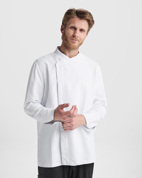 ROLY WRK DABIZ Unisex jacket in white - promotional clothing printed with your company logo