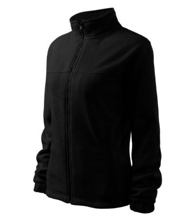 RIMECK JACKET Women's fleece in black - promotional clothing printed with your company logo
