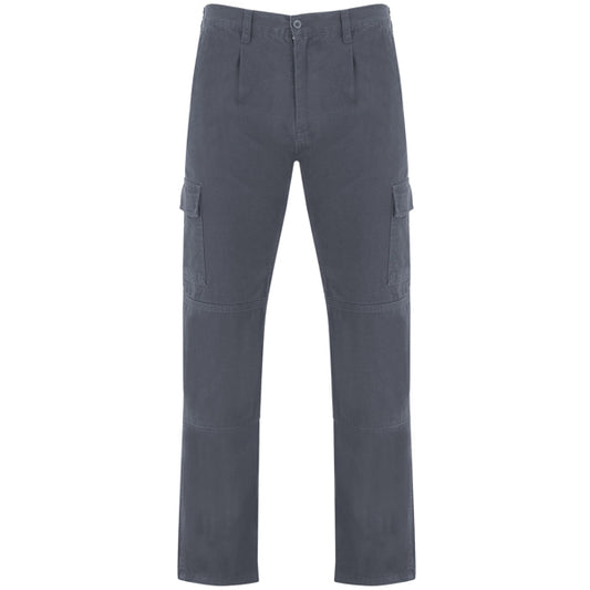 ROLY WRK SAFETY Men's trousers in lead - promotional clothing printed with your company logo