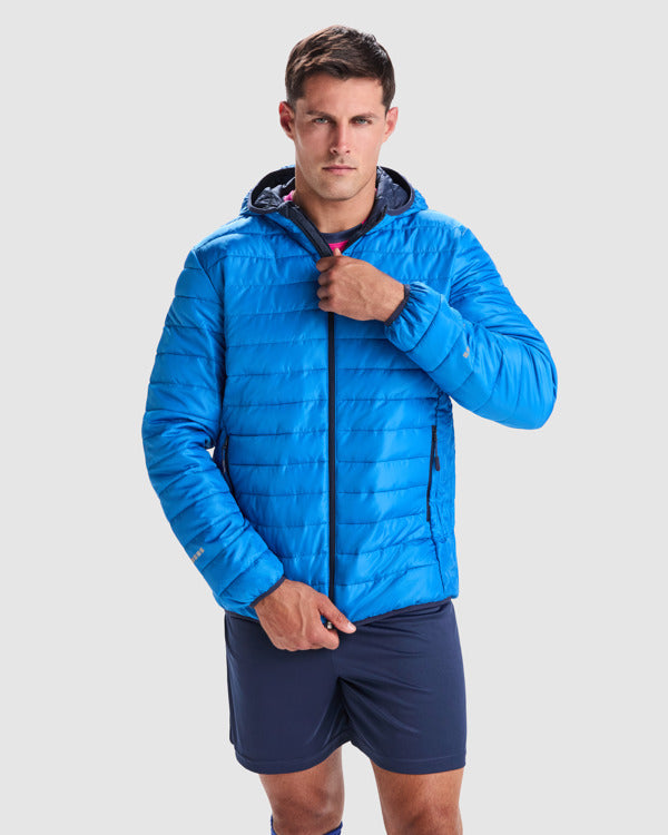 ROLY NORWAY SPORT Men's parka in black/red - promotional clothing printed with your company logo