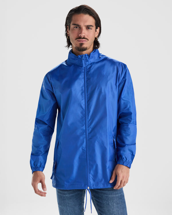 ROLY ISLAND Men's jacket in black - promotional clothing printed with your company logo