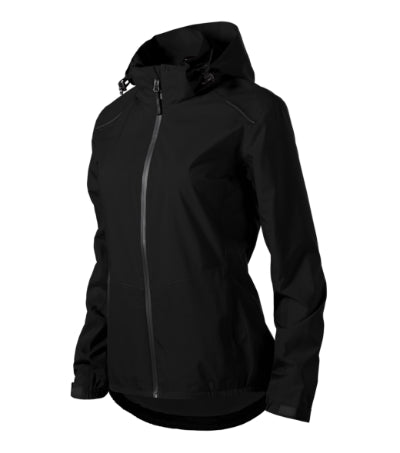 MALFINI RAINBOW Women's jacket in black - promotional clothing printed with your company logo
