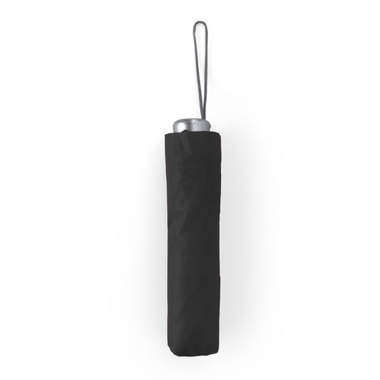 Stamina YAKU 190T polyester umbrella in black - promotional merchandise printed with your company logo