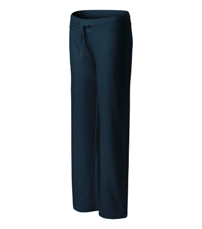 MALFINI COMFORT Women's sweatpants in navy blue - promotional clothing printed with your company logo