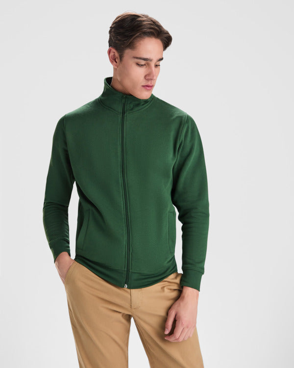 ROLY ULAN Unisex sweatshirt in white - promotional clothing printed with your company logo