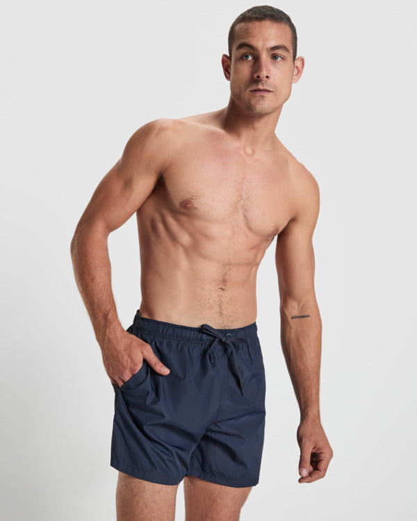 ROLY AQUA Men's swim shorts in black - promotional clothing printed with your company logo