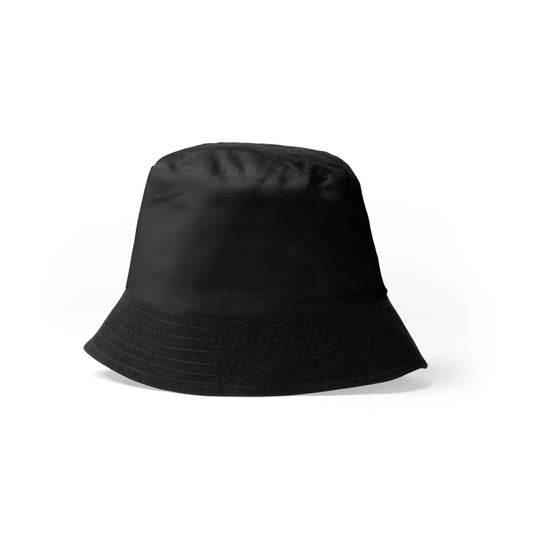 Stamina BOBIN Cotton bucket bob hat in black - promotional merchandise printed with your company logo