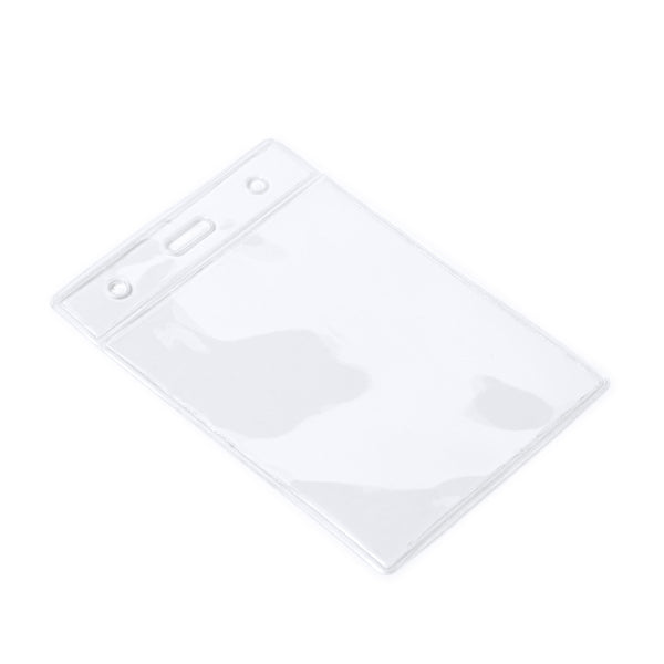 Stamina TABOR Transparent PVC badge holder in transparent - promotional merchandise printed with your company logo