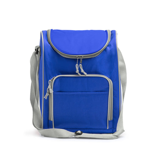 Stamina BAYONA 600D polyester cooler bag in royal blue - promotional merchandise printed with your company logo