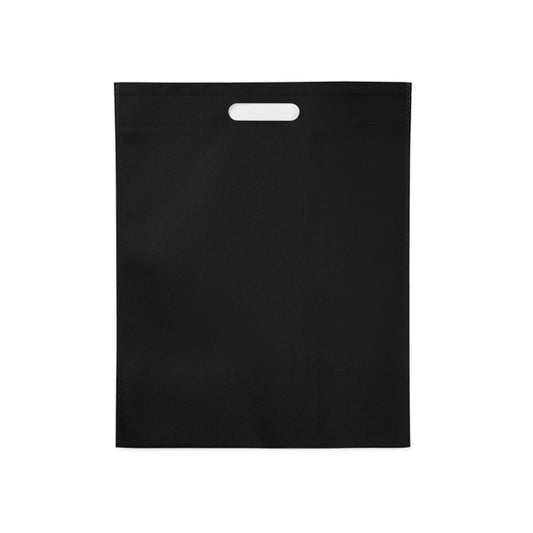 Stamina DONET 80 gsm non-woven tote bag in black - promotional merchandise printed with your company logo