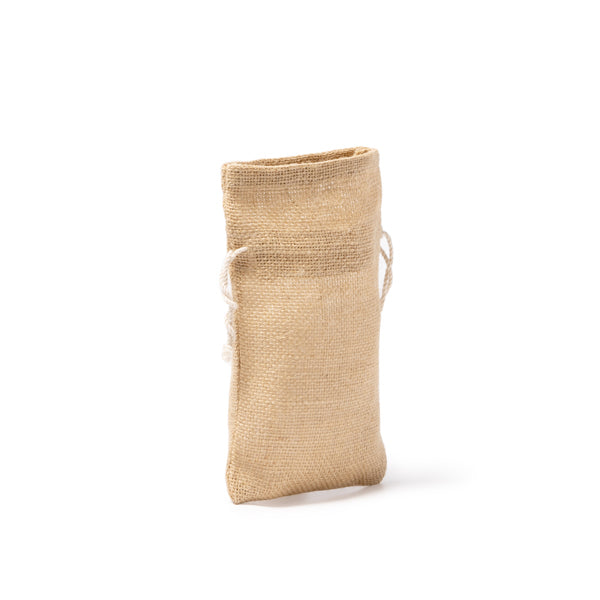 Stamina PARMA Jute drawstring bag in beige - promotional merchandise printed with your company logo