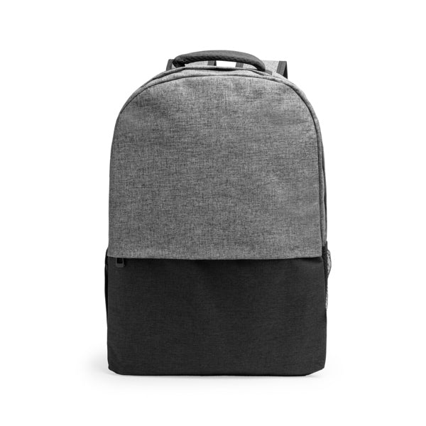 SIDNEY - 600D RPET polyester backpack in heather design