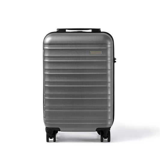 Stamina BLEIK ABS suitcase in grey - promotional merchandise printed with your company logo