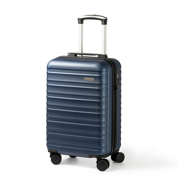 Stamina BLEIK ABS suitcase in black - promotional merchandise printed with your company logo