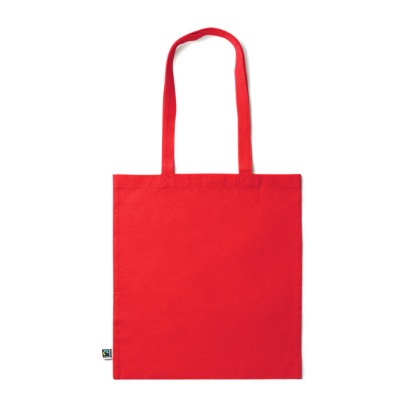 KIMEX - Tote bag a colori in 100% cotone equo e solidale (180 g/m²)