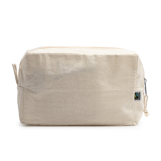 NARO - Multifunctional toilet bag in 100% Fairtrade cotton (180 gsm)