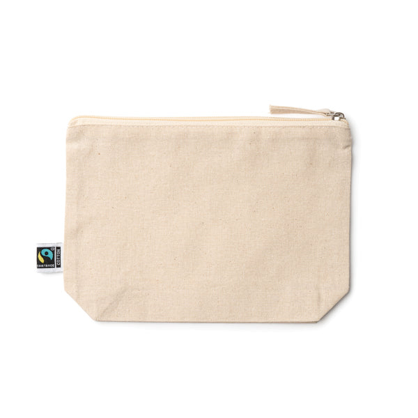 ZIGARI - Neceser multifuncional de algodón 100% de Comercio Justo (180 g/m²)