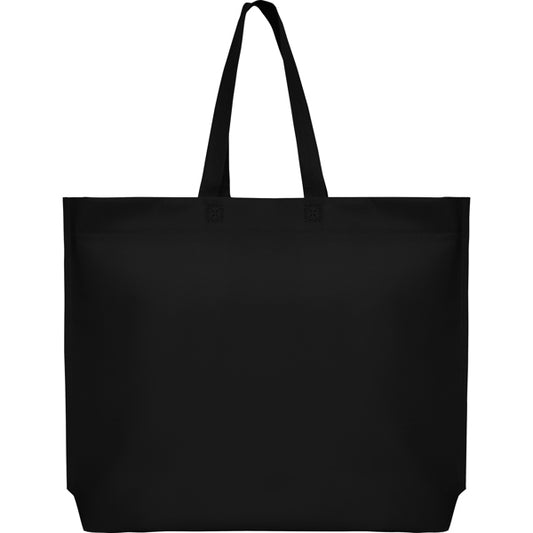 Stamina SEA Non-woven polypropylene tote bag in black - promotional merchandise printed with your company logo