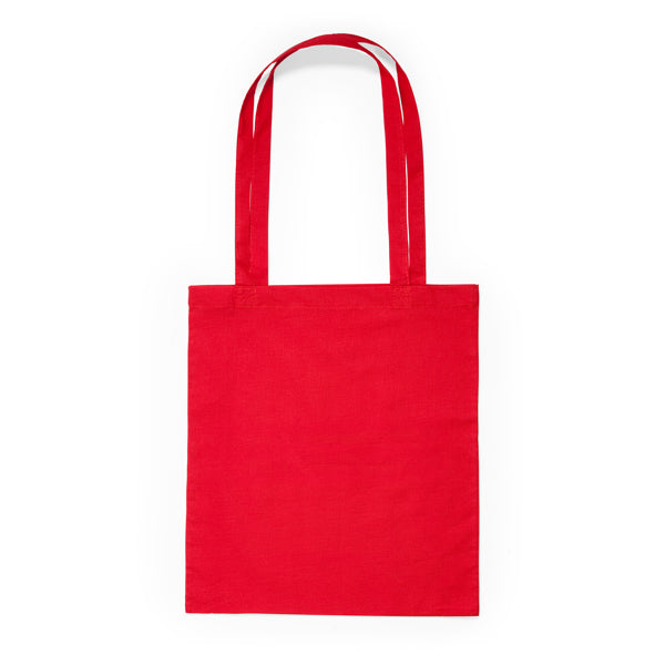 KNOLL - Bolsa de la compra cosida en 100% algodón de color de 105 g/m².