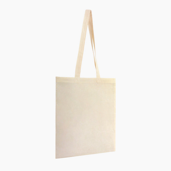 Stamina HILL Cotton tote bag in beige - promotional merchandise printed with your company logo