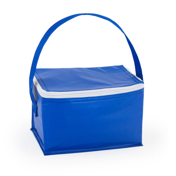 Stamina TIBU Isothermal aluminium cooler bag in white - promotional merchandise printed with your company logo
