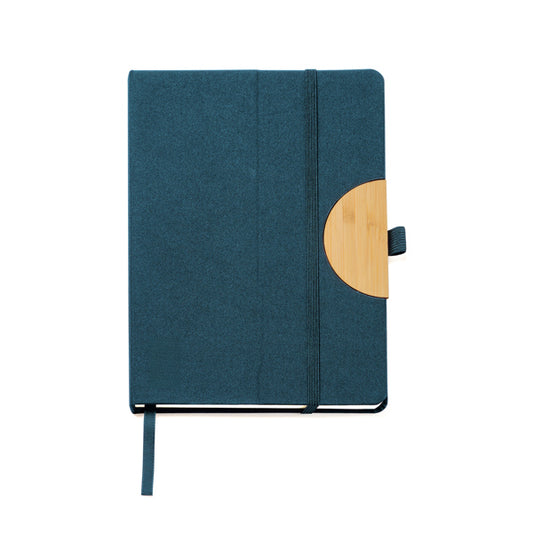 Stamina DARIT RPET notebook A5 in heather denim - promotional merchandise printed with your company logo