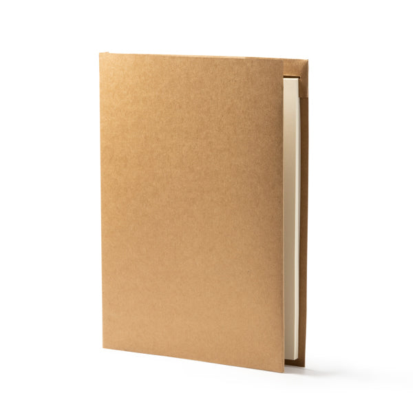 Stamina YASPER Recycled cardboard folder in beige - promotional merchandise printed with your company logo