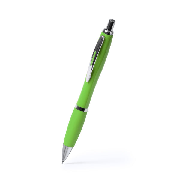 Stamina MERLIN ABS pen in white - promotional merchandise printed with your company logo