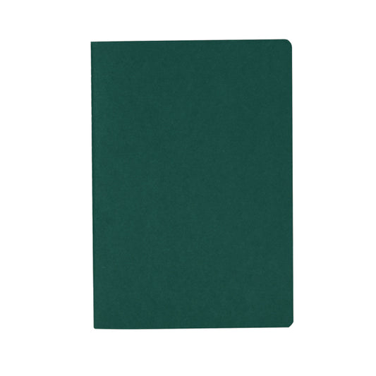 Stamina DANICA Recycled cardboard notebook A5 in green - promotional merchandise printed with your company logo