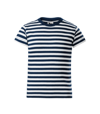 MALFINI SAILOR Kids' T-shirt in navy blue - promotional clothing printed with your company logo