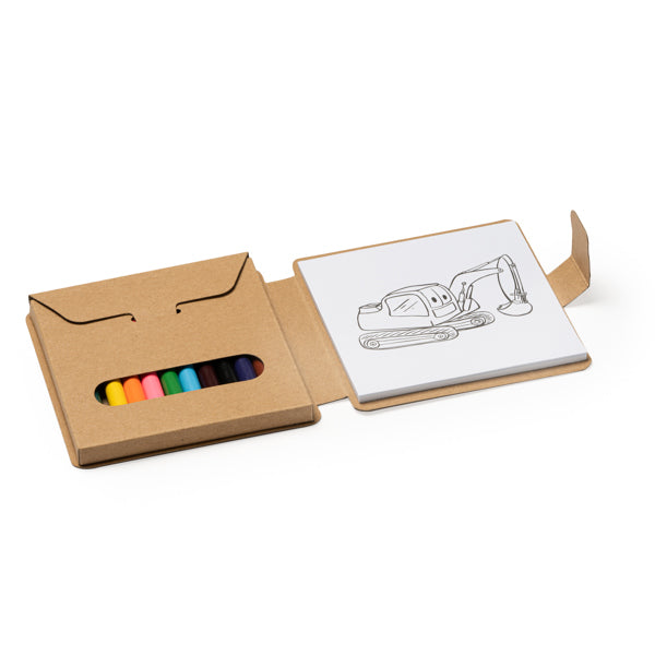 Stamina PYRUS Paper writing set in beige - promotional merchandise printed with your company logo